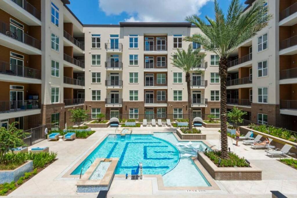 Apto 1 Bed - Kitchen - Free Parking Lägenhet Houston Exteriör bild